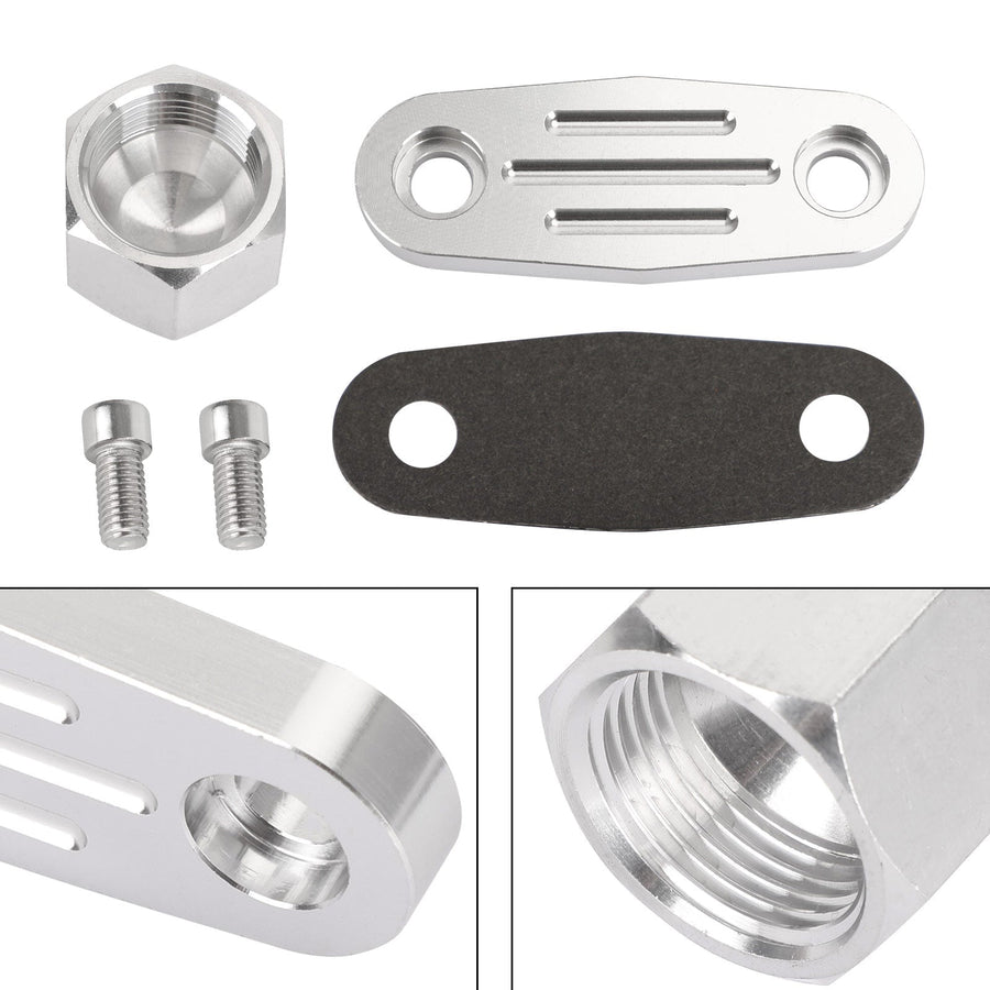 1997-2014 Ford 5.4L 6.8L EGR Delete Bypass Block Off Plates Kit Generic U.S. Part One