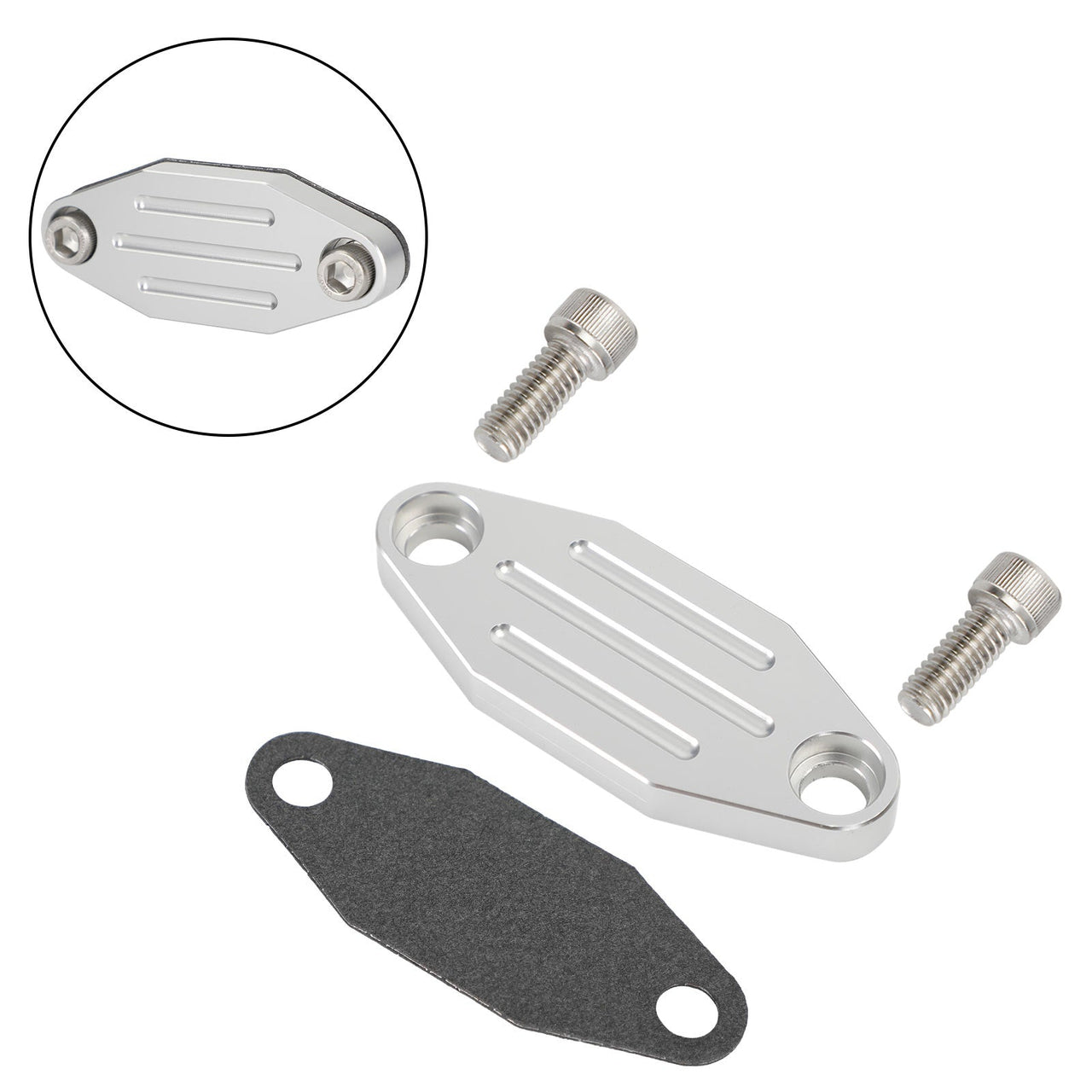 F150 F250 F350 Ford Super Duty Ranger Bronco EGR Delete Block Off Plate Kit Generic