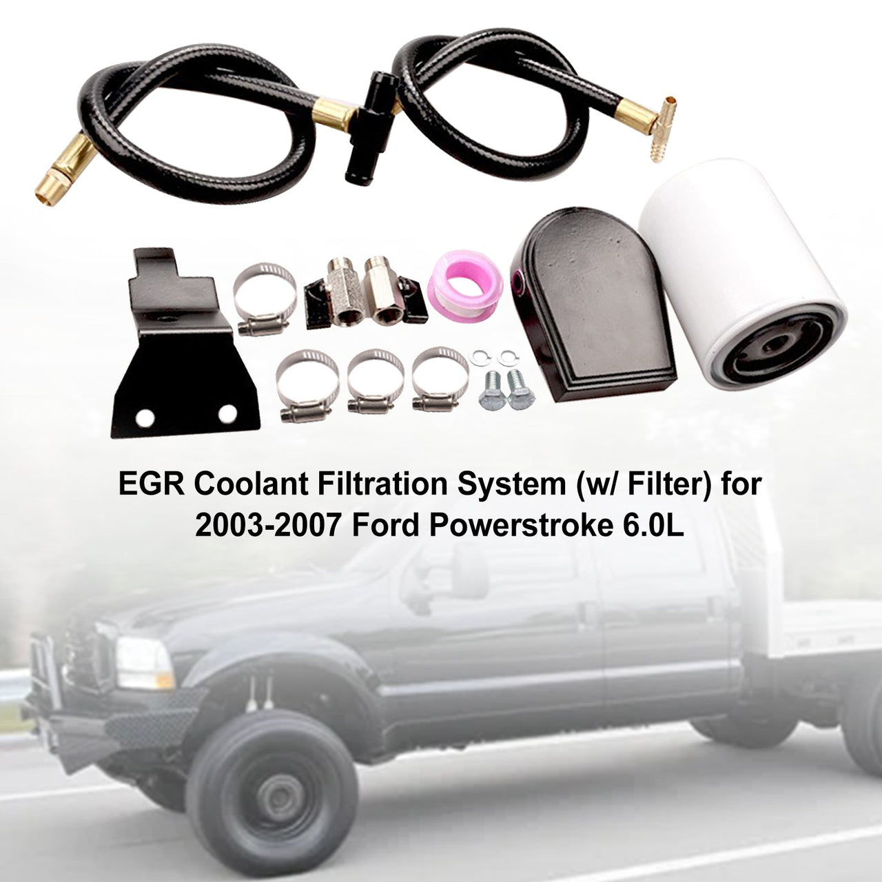03-07 Ford Powerstroke 6.0L EGR Coolant Filtration System (w/ Filter) Generic