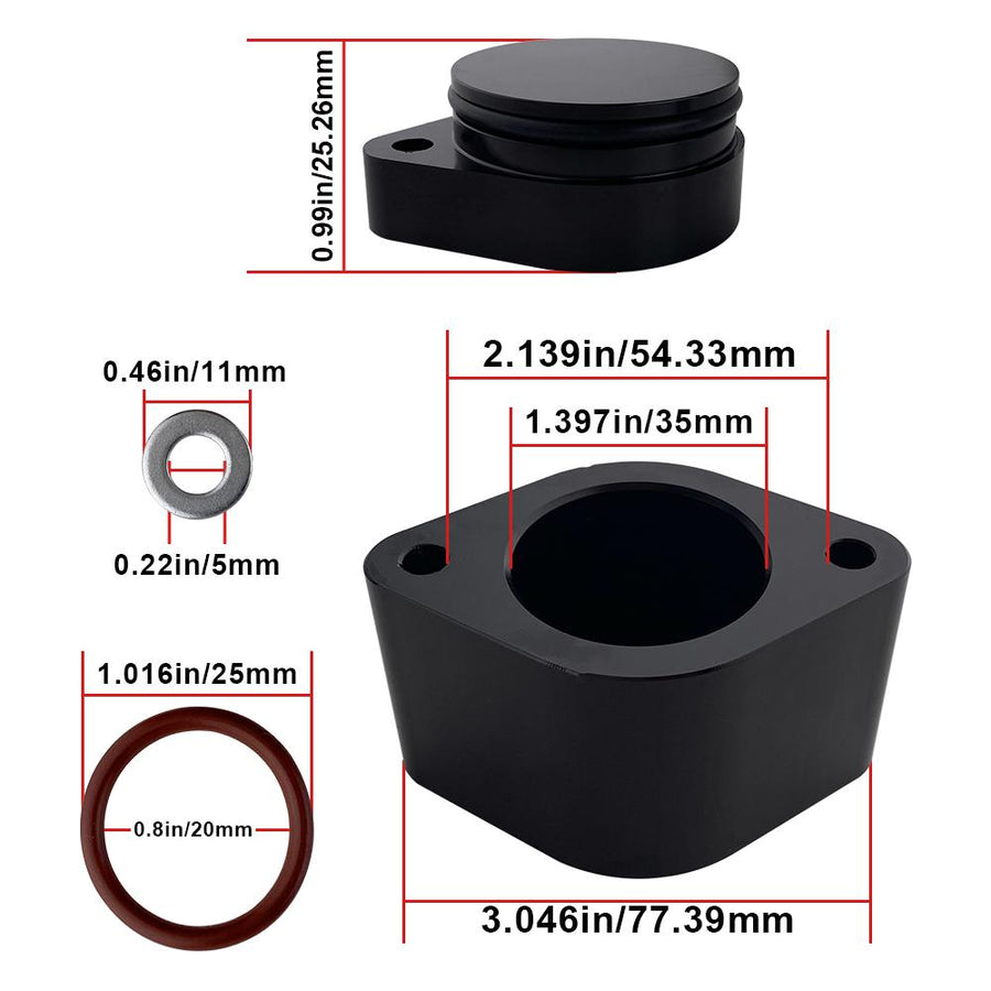 11-19 Ford 6.7L Powerstroke Diesel Turbo Piping Kit CCV PCV Reroute Kit Fedex Express Generic U.S. Part One