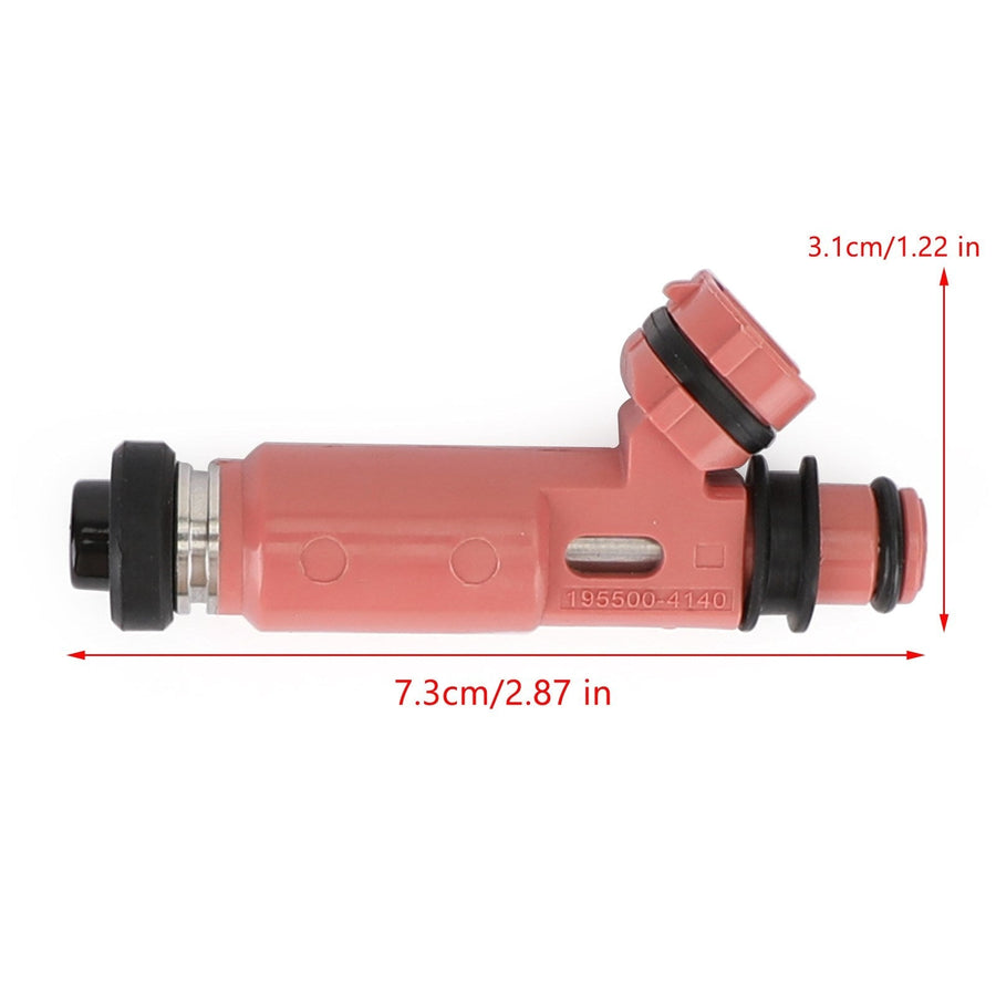 1 Pcs Fuel Injectors 195500-4140 Fit Mitsubishi Pajero Sport 6G72 3.0 Generic U.S. Part One