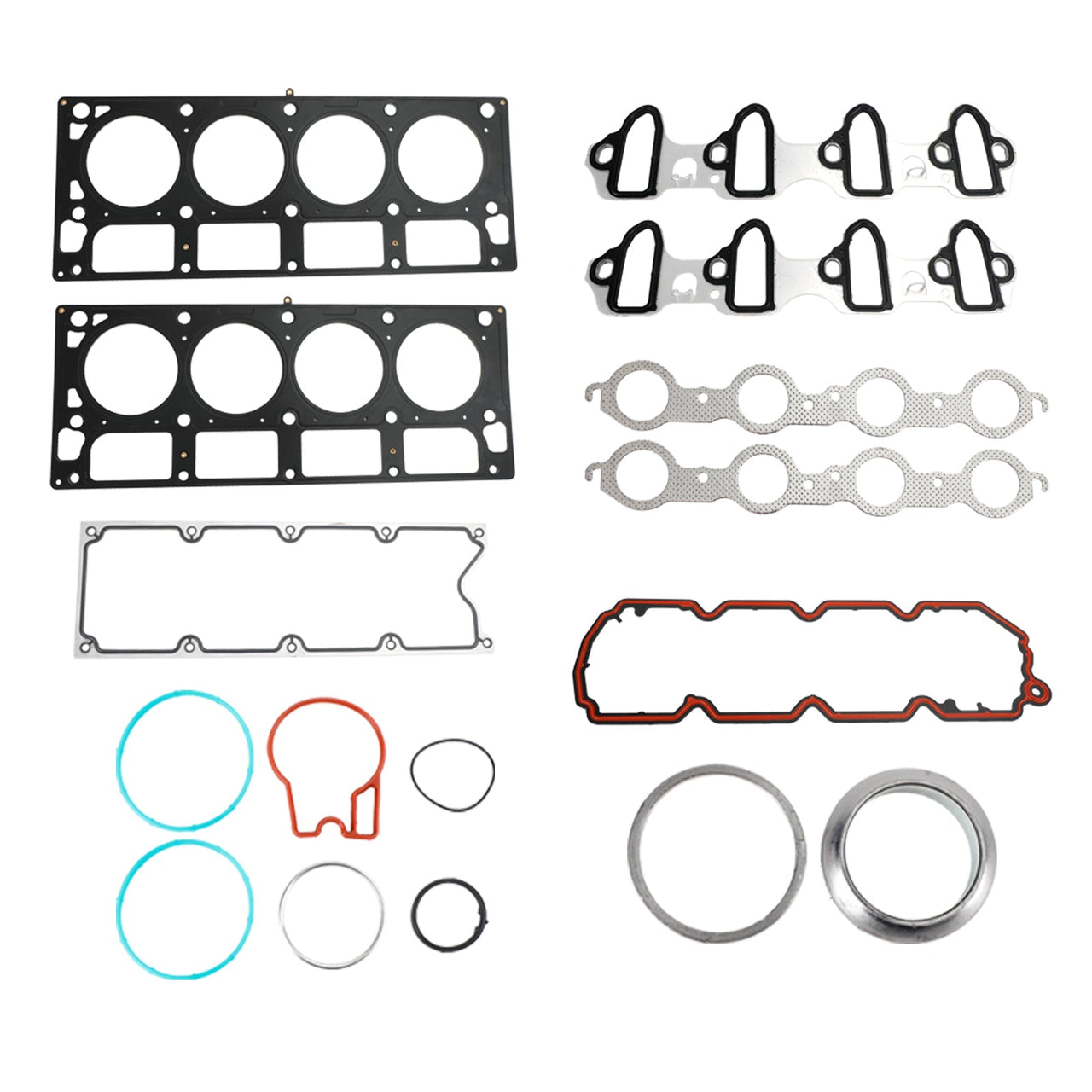 2005-2006 GMC Envoy XL 5.3L 5328CC 325CID V8 OHV 16 Valve AFM Lifter Replacement Kit Head Gasket Set Head Bolts Lifters Guides Fedex Express Generic