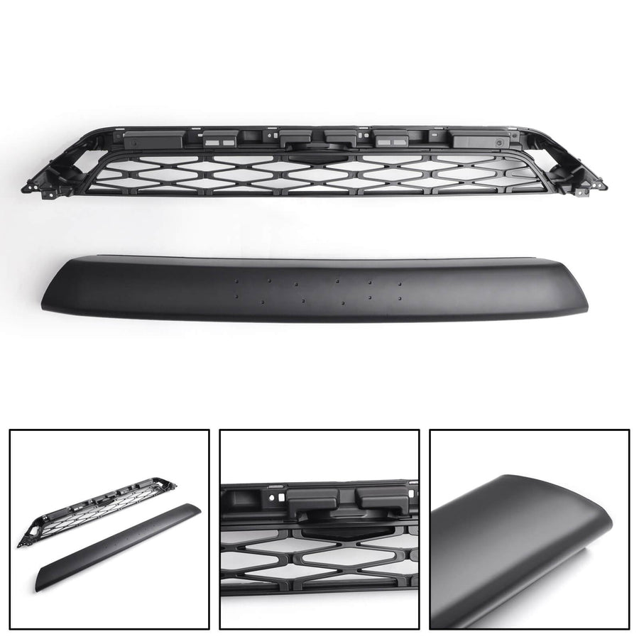14-19 4Runner TRD PRO 2 Piece Front Bumper Grille PZ323-35056 PZ327-35053 Grill Replacement Generic U.S. Part One