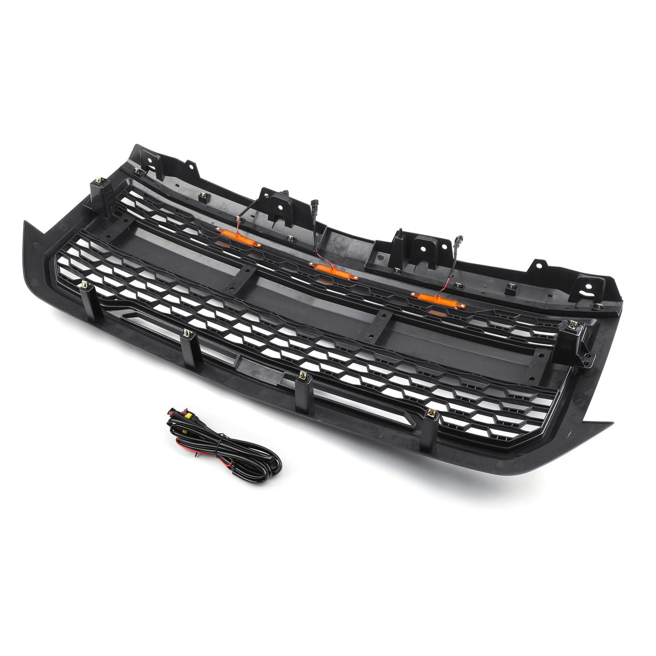 2016-2018 Chevrolet Chevy Silverado 1500 Front Bumper Grille With Amber Lights Generic US Part One