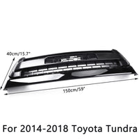 Thumbnail for 14-18 Tundra TRD PRO Honeycomb Fashion Grill Black Grill Kit Generic