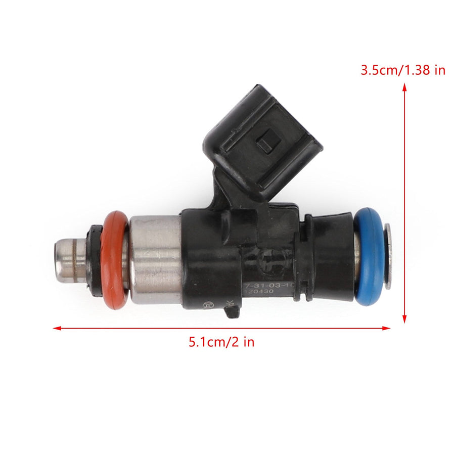 1 Pcs Fuel Injectors 0280158051 Fit Chevrolet Corvette 2006-2015 LS3 L99 Camaro Generic U.S. Part One