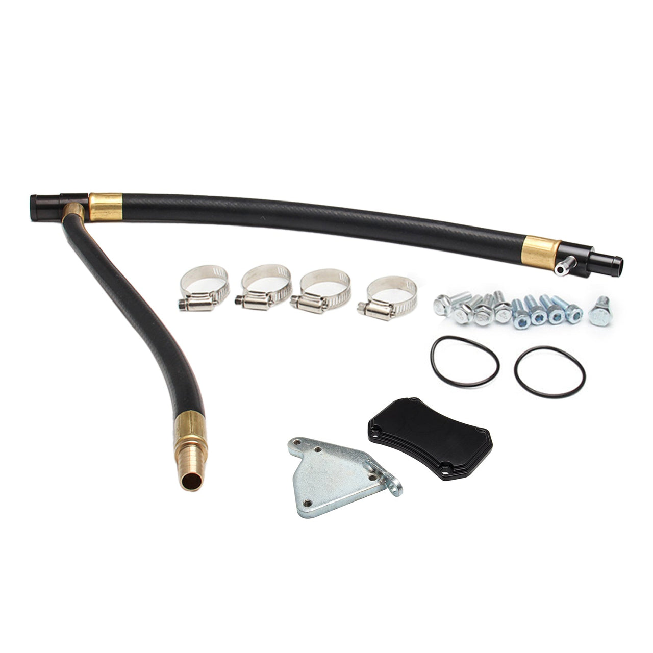11-15 GMC Chevy 6.6L Duramax Diesel EGR Valve Cooler Delete Kit Generic