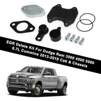 Thumbnail for 13-18 Dodge Ram 3500 4500 5500 6.7L Cummins Cab & Chassis EGR Delete Kit Generic