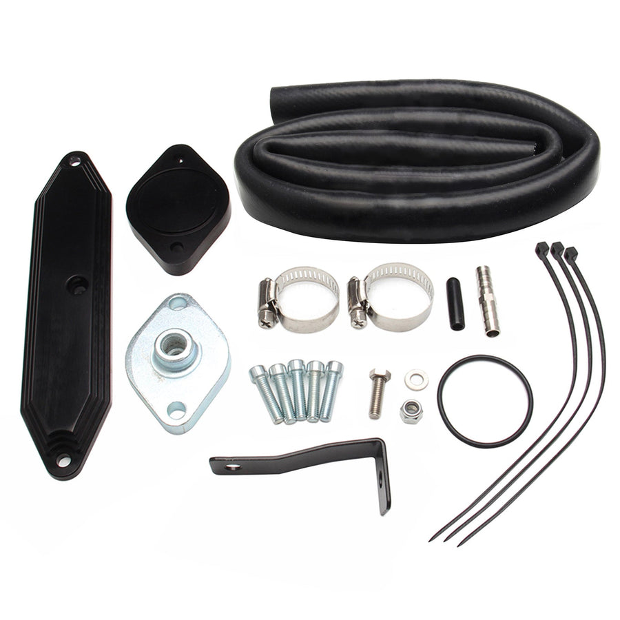 11-22 6.7L Ford F250 F350 F450 4" Muffler Exhaust Pipe + EGR Delete Kit Generic U.S. Part One