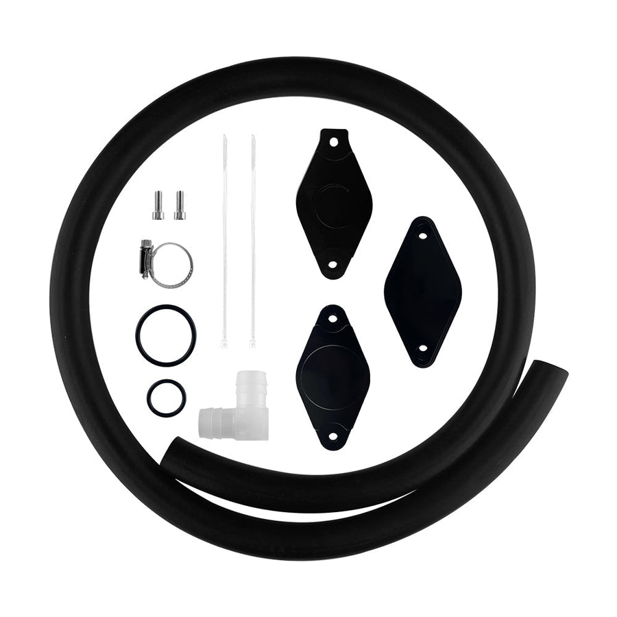 11-16 GMC 6.6L Duramax Diesel Turbo Piping Kit CCV PCV Reroute Kit Generic U.S. Part One