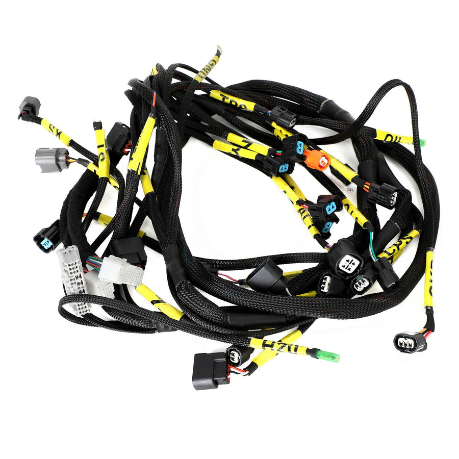 K20 K24 K-Series Tucked Engine Harness For Honda Acura K-Swap Integra CRX Generic US Part One