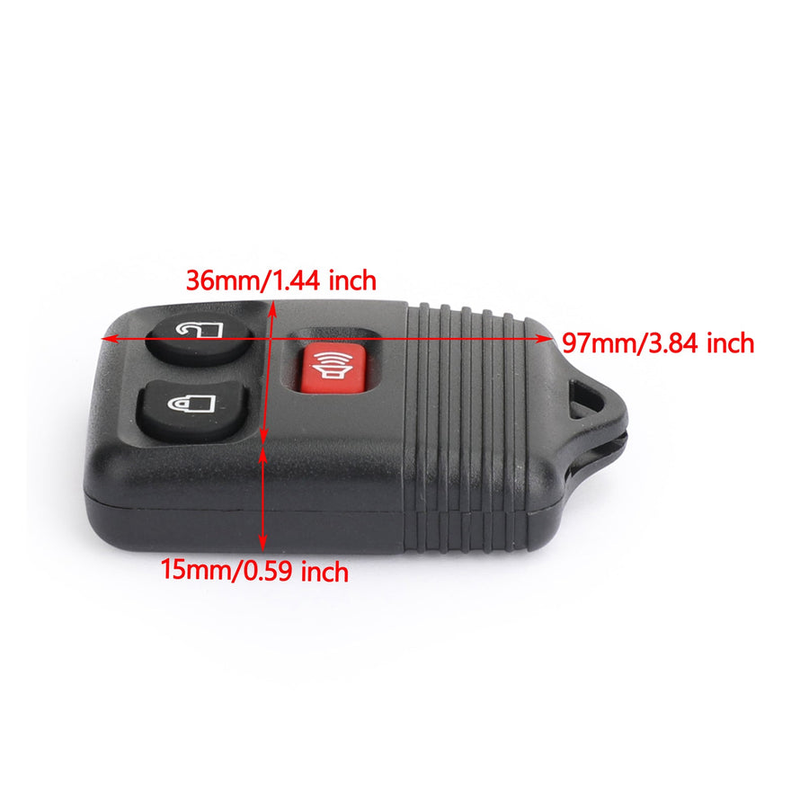 CWTWB1U212 Remote Key Fob CWTWB1U345 For 2005-2011 Ford F150 Focus Escape Mustang Explorer GQ43VT11T CWTWB1U331 1788A-FWB1U345 KX000013 Generic US Part One