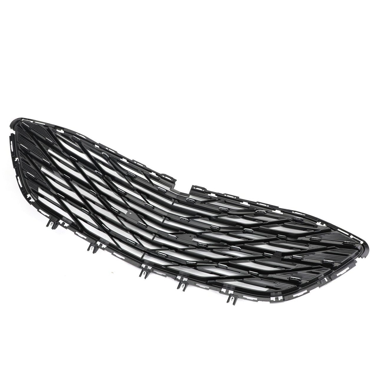 2019 2020 Chevrolet Malibu 3pcs Front Upper Grille Lower Grille Gloss Black Generic US Part One