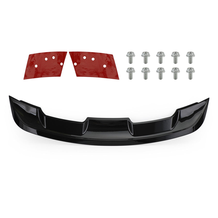 Trunk Spoiler Wing Gloss Black Fit Ford Mustang 2DR 2015-2021 GT500 GT350 Style Generic US Part One