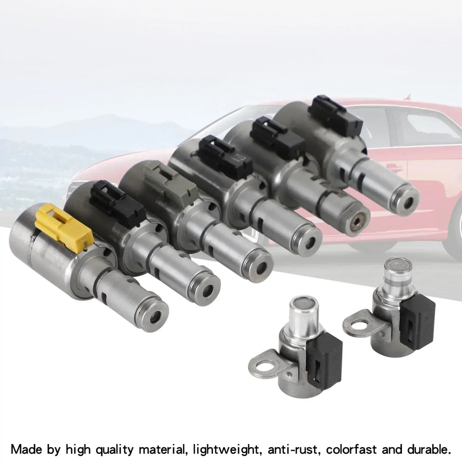 09-11 SKODA SUPERB (CHN) L4 2.0L V6 3.2L FWD 8PCS 09G TF-60SN/TF60SN 6-speed Trans Solenoid Generic U.S. Part One