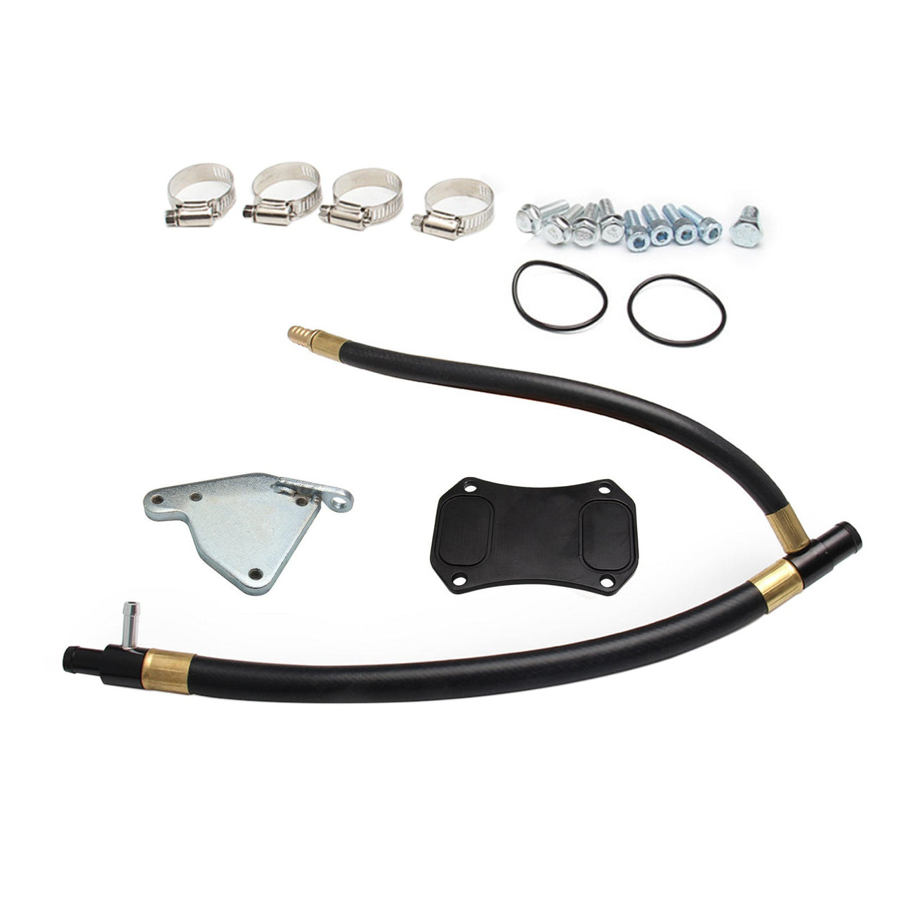 11-15 GMC Chevy 6.6L Duramax Diesel EGR Valve Cooler Delete Kit Generic
