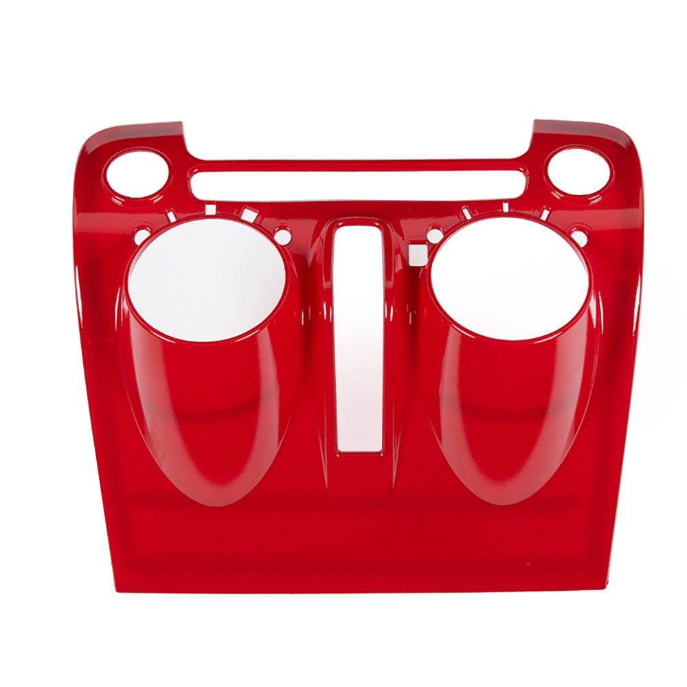 10-15 Chevr Camaro ABS Red Central Control Instrument Panel Cover Trim Generic U.S. Part One