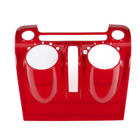 Thumbnail for 10-15 Chevr Camaro ABS Red Central Control Instrument Panel Cover Trim Generic U.S. Part One