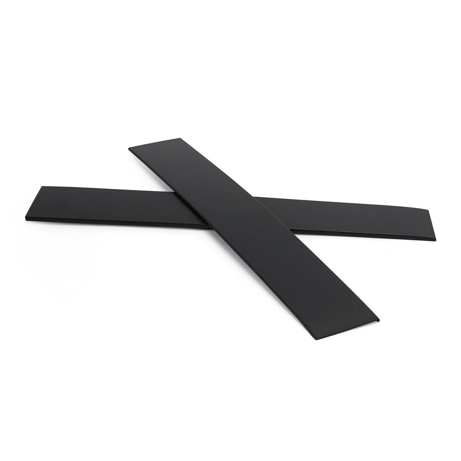 08-20/TownCountry Grand Caravan Pair Black B Pillar Post Moulding Cover Trim Generic U.S. Part One