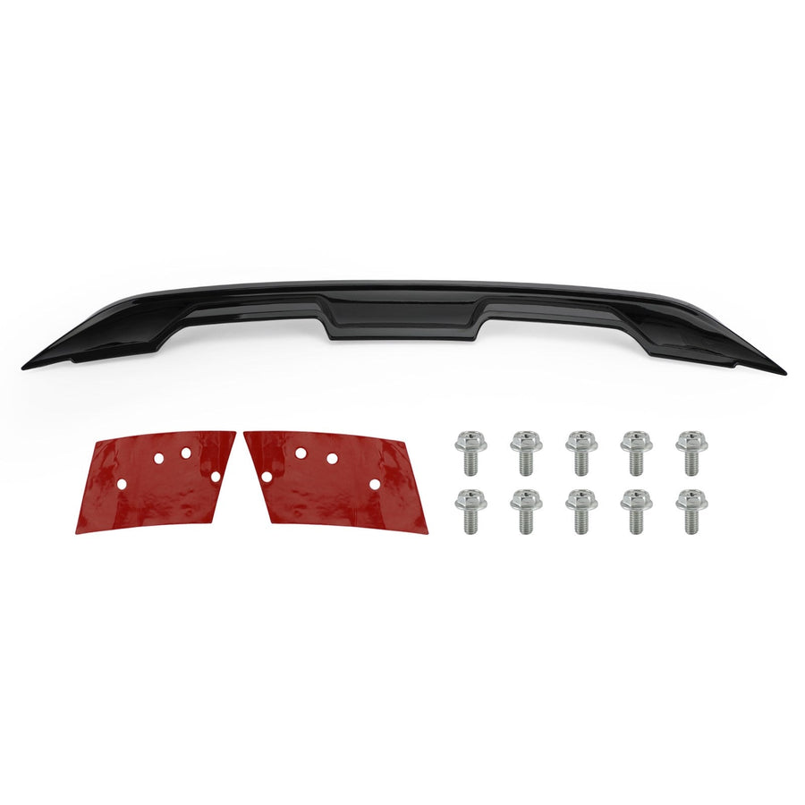 Trunk Spoiler Wing Gloss Black Fit Ford Mustang 2DR 2015-2021 GT500 GT350 Style Generic US Part One