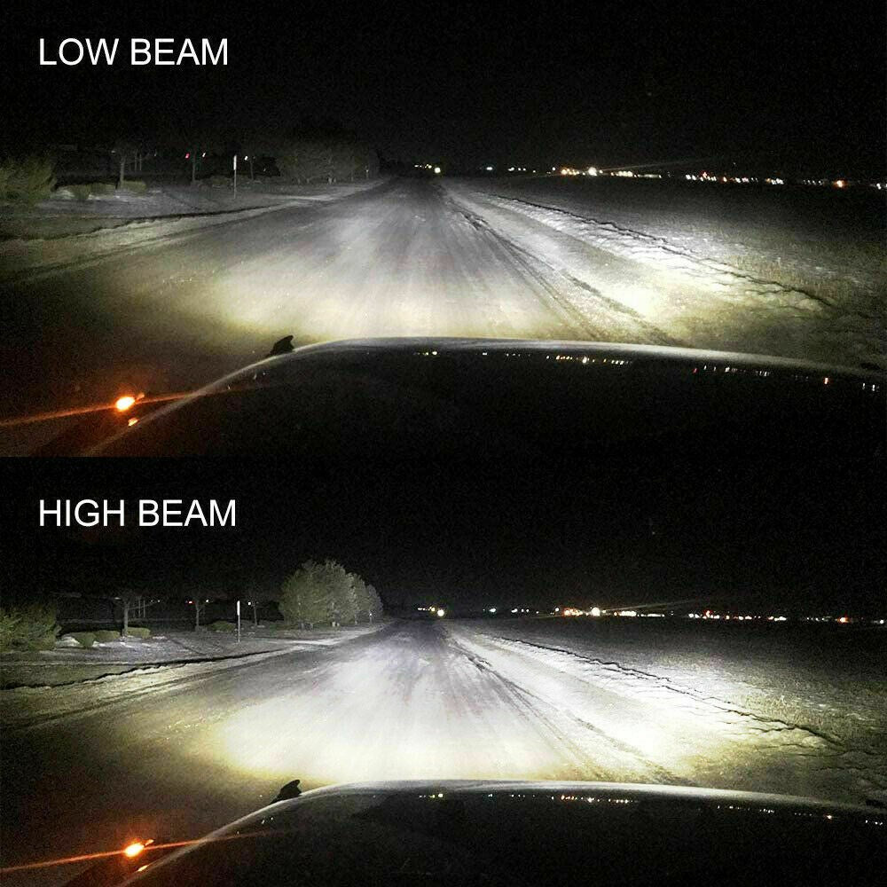 Pair 7x6"LED Headlight Hi/Lo Beam DRL For Chevy Express Cargo Van 1500 2500 3500 Generic US Part One