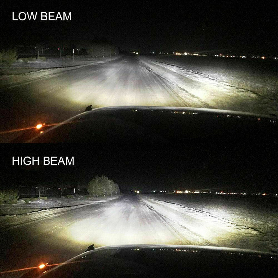 Pair 7x6"LED Headlight Hi/Lo Beam DRL For Chevy Express Cargo Van 1500 2500 3500 Generic US Part One