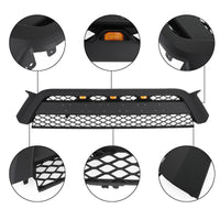 Thumbnail for 10-13 4Runner TRD Pro Style Front Bumper Grille Matte Black Grill Generic
