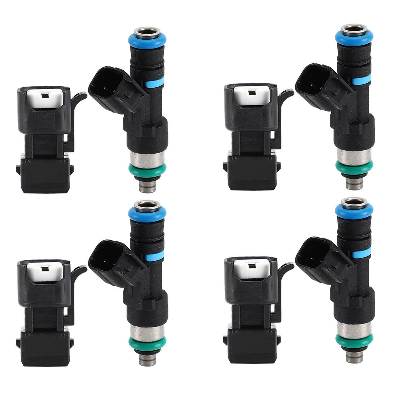 EV14 A4 TT Golf Jetta Passat 4PCS 52lb 550cc Fuel Injectors 0280158117 Generic US Part One