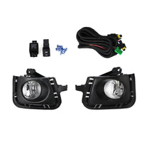 Thumbnail for 12-14 Toyota Prius C  Clear Lens Front Bumper Fog Light Lamps w/Bezel+Switch Generic