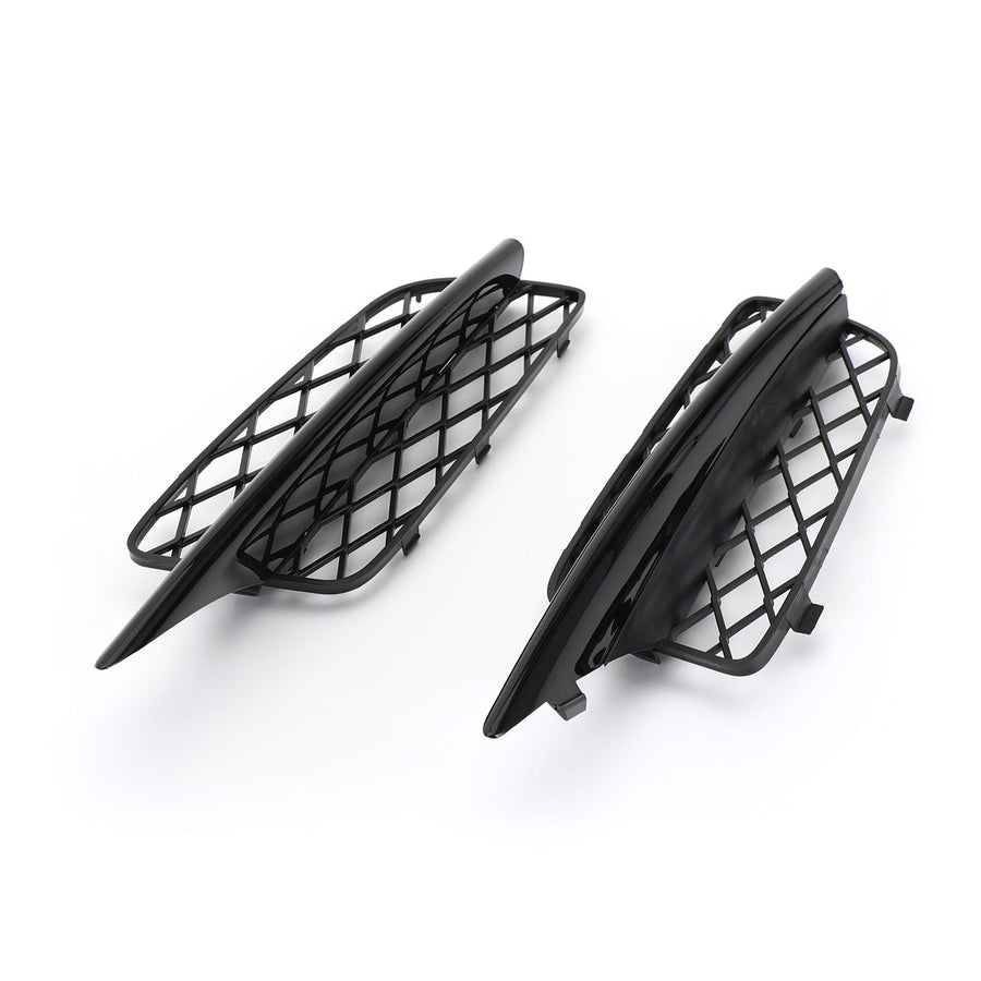 07-10 BMW X5 E70 Pair Front Bumper Fog Light Grill Grille Generic U.S. Part One