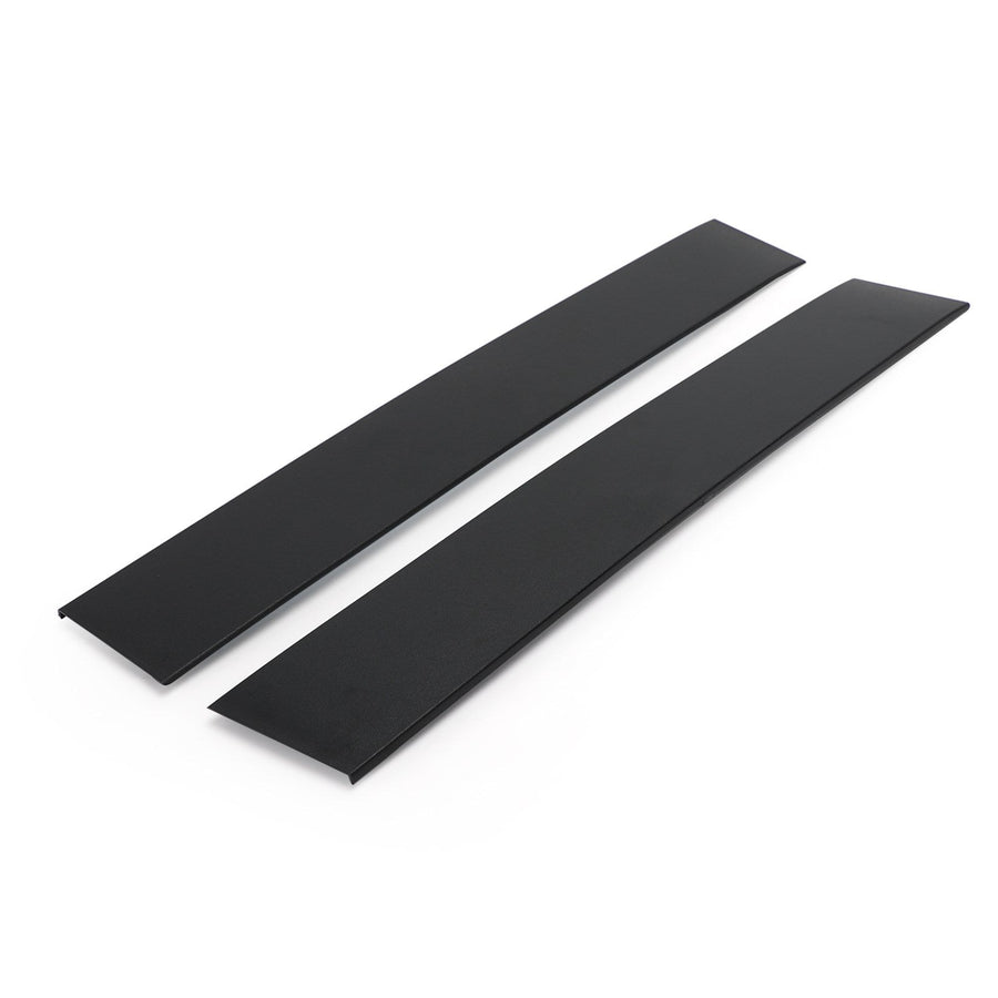 08-20/TownCountry Grand Caravan Pair Black B Pillar Post Moulding Cover Trim Generic U.S. Part One