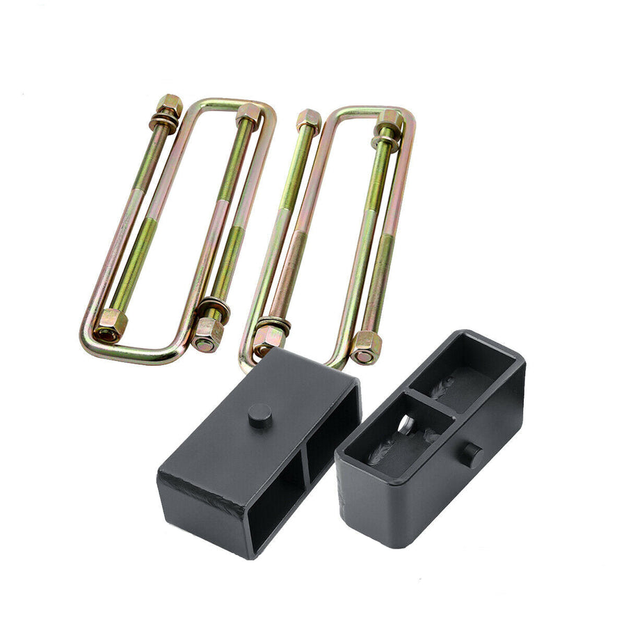 2" Rear Leveling lift block kit for 2007-2019 Chevy Silverado Sierra 1500 GMC U.S. Part One
