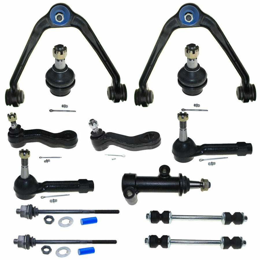 Chevrolet Tahoe 2000-2006 2WD/4WD 13Pcs Complete Front Suspension Kit U.S. Part One