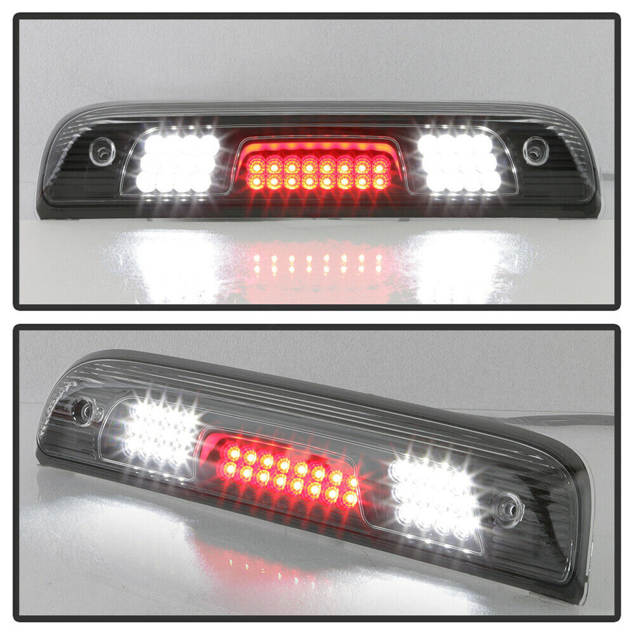1500 Full LED Tube Tail Lights+LED 3rd Brake Lamp for Blk 2014-2017 Chevy Silverado U.S. Part One