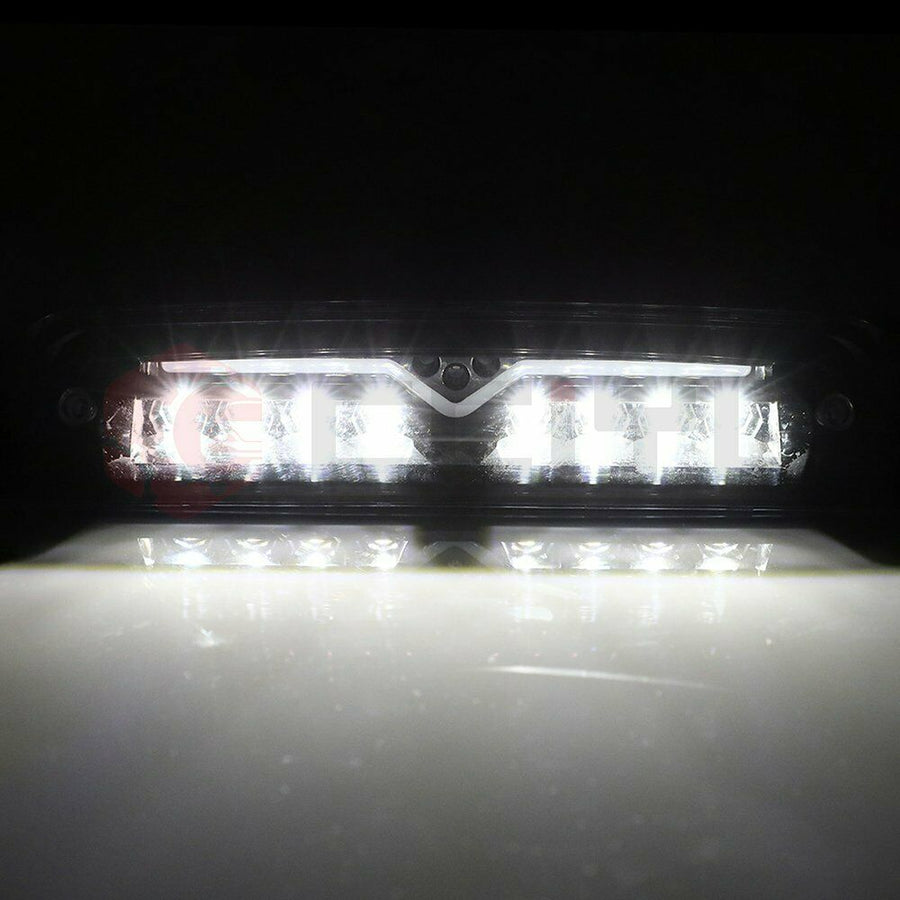 3RD Brake Light Tail Lamp Clear Lens Black for 10-17 Dodge Ram 1500 2500 3500 U.S. Part One