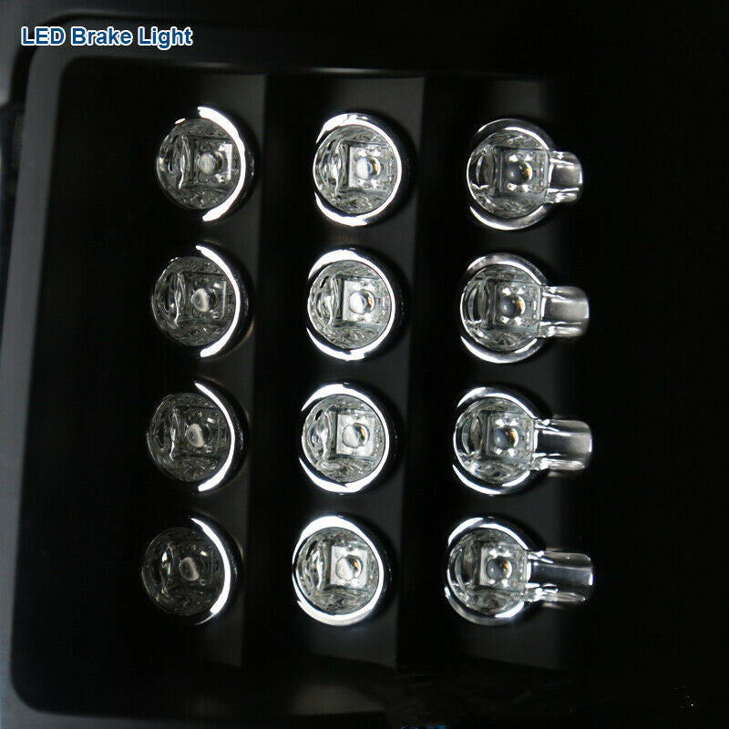 Pickup Black LED Tail Lights Rear Brake Lamps Left+Right 2009-2014 Ford F150 U.S. Part One