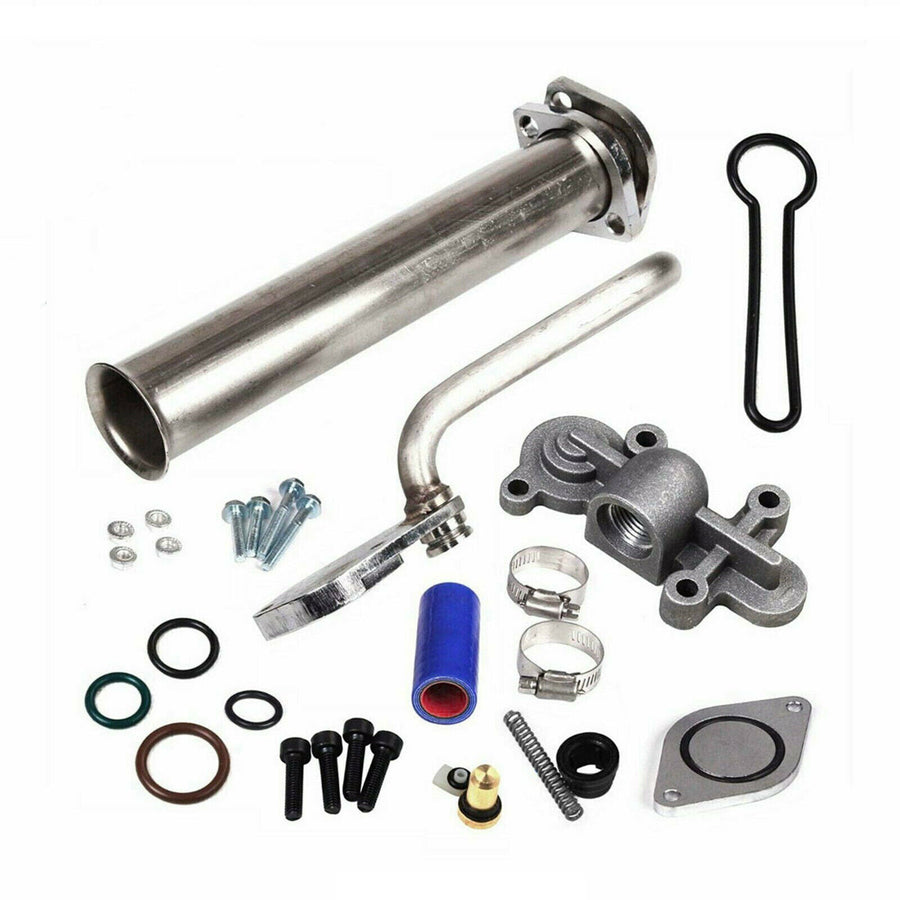 EGR Delete Kit+Spring Upgrade For 2003-2007 Ford F250 F350 F450 F550 6.0L V8 Powerstroke Diesel U.S. Part One