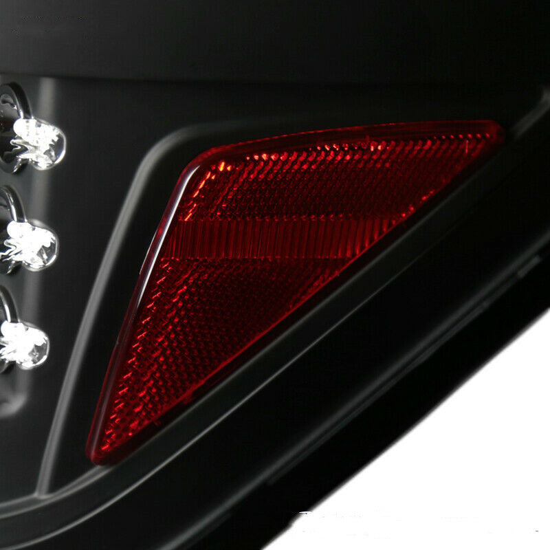 Pickup Black LED Tail Lights Rear Brake Lamps Left+Right 2009-2014 Ford F150 U.S. Part One