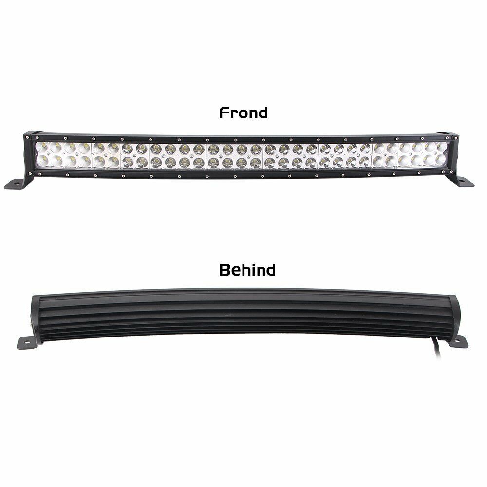 30 Inch Curved LED Bar+Cube Fog Light Front Bumper Kit FIT for 2003-2009 Dodge Ram 2500 3500