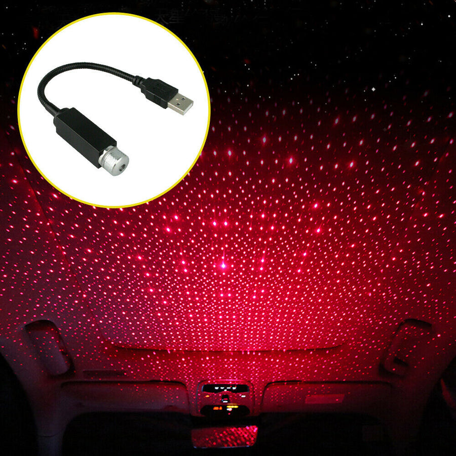 Car Roof Atmosphere Lamp for Ford F150 F250 USB LED  Ambient Star Starry Light Projector Accessories U.S. Part One