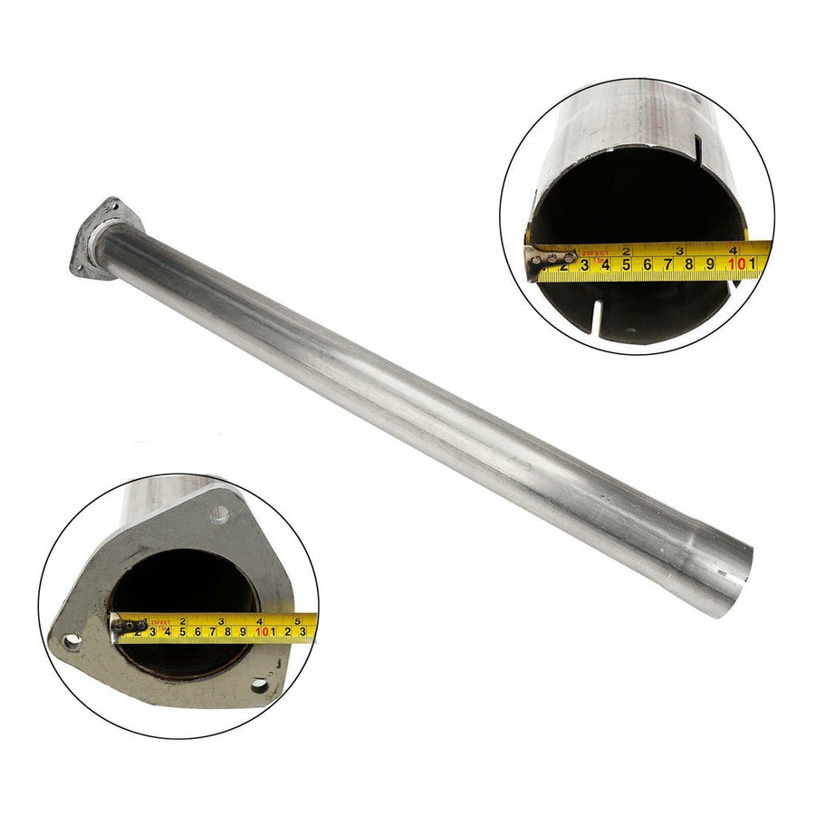 DPF Delete 4 Inch Exhaust Pipe Kit for 2011-2017 6.7L Powerstroke Ford F250 F350 F350 F450 F550 Super Duty U.S. Part One