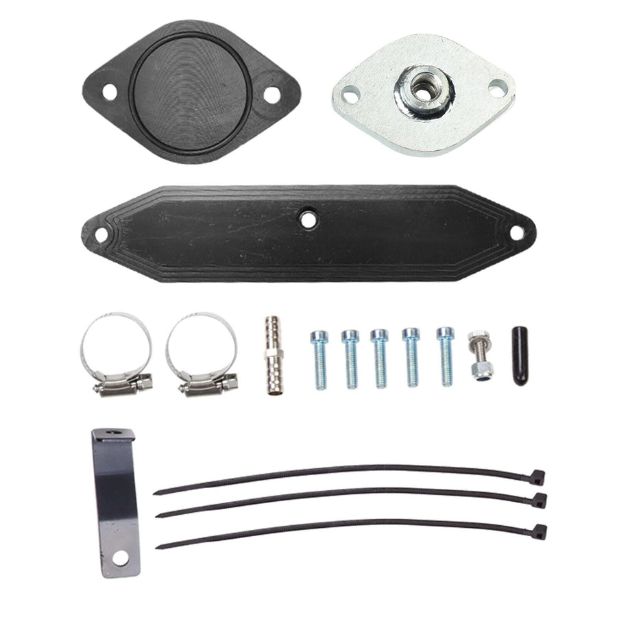 EGR Cooler Delete Kit Power stroke Diesel for 2017 2018 2019 Ford F250 F350 6.7L Powerstroke Diesel U.S. Part One