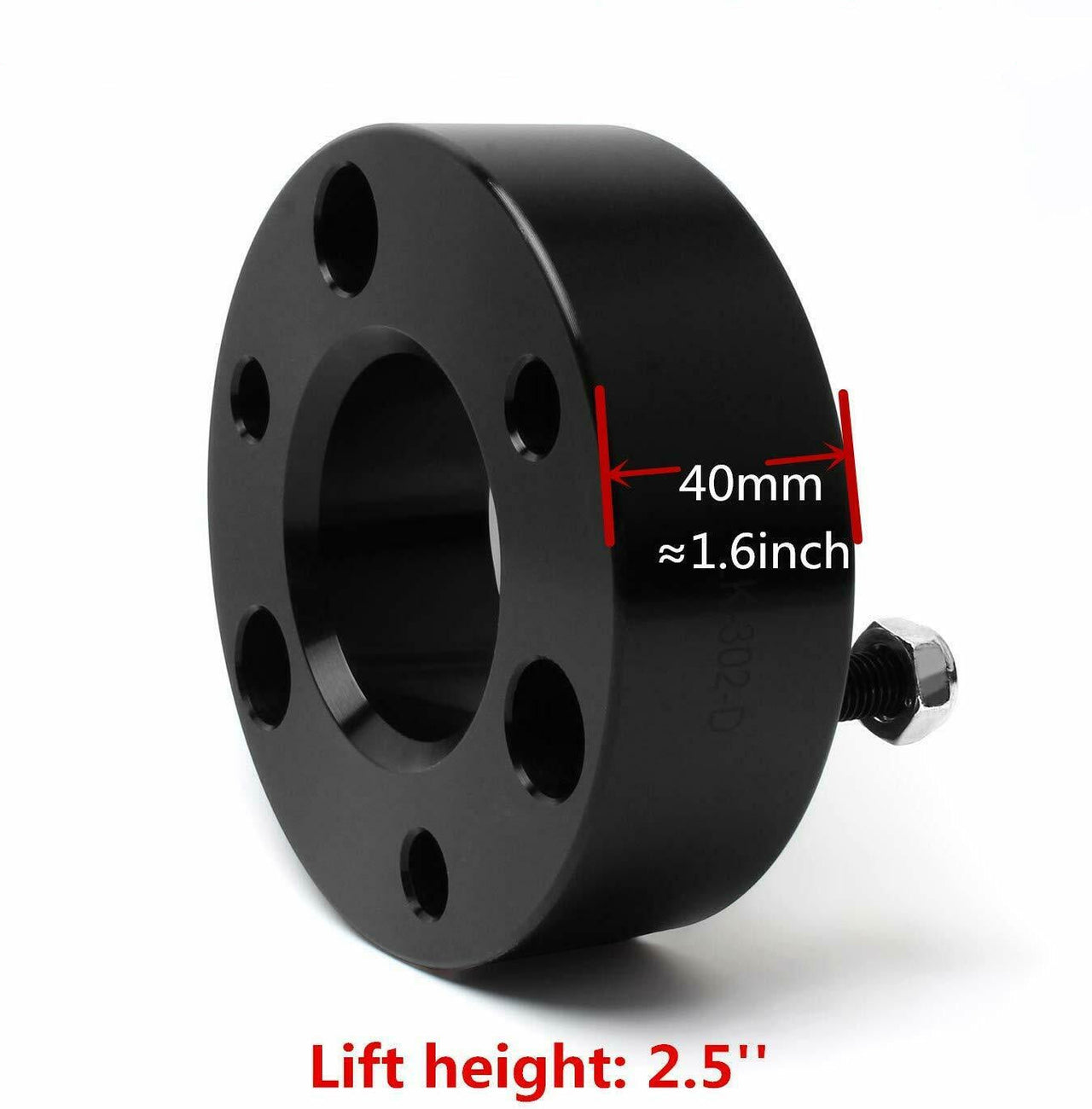 2.5 Inch Leveling Lift Kit Strut Spacers for Dodge RAM 1500 4WD 2006-2020 U.S. Part One