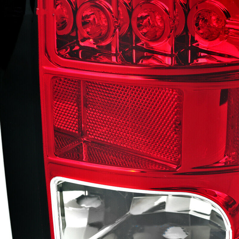 Red LED Tail Lights Rear Brake Lamps for 2009-2018 Dodge Ram 1500 2500 3500 U.S. Part One