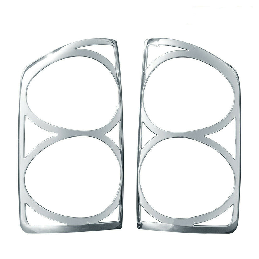 Tail Light Lamp Cover Chrome Fit for 2007-2008 Dodge Ram 1500 2007-2009 Ram 2500 3500 U.S. Part One