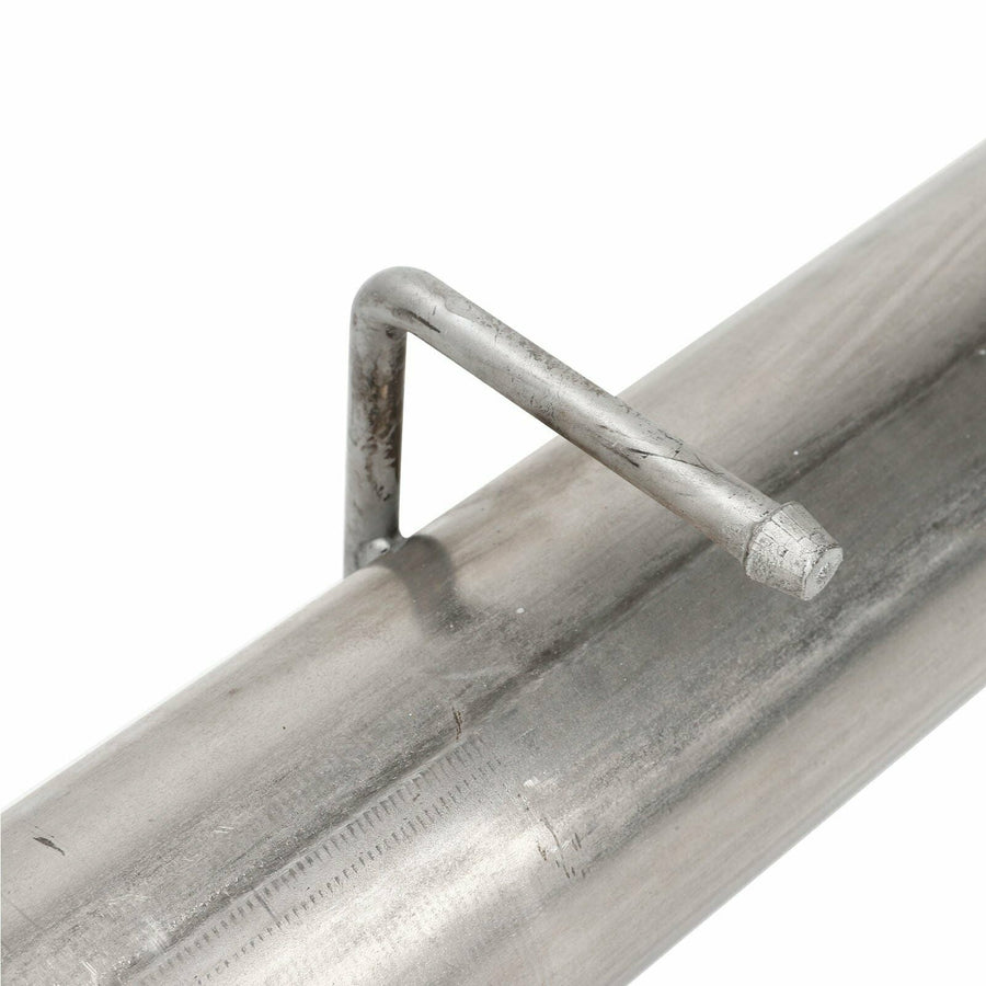 6.4L 4'' Delete Pipe No Bung+Black 4‘’In 7‘’Out Diesel Tip for 2008-2010 Ford F250 F350 F450 F550 U.S. Part One