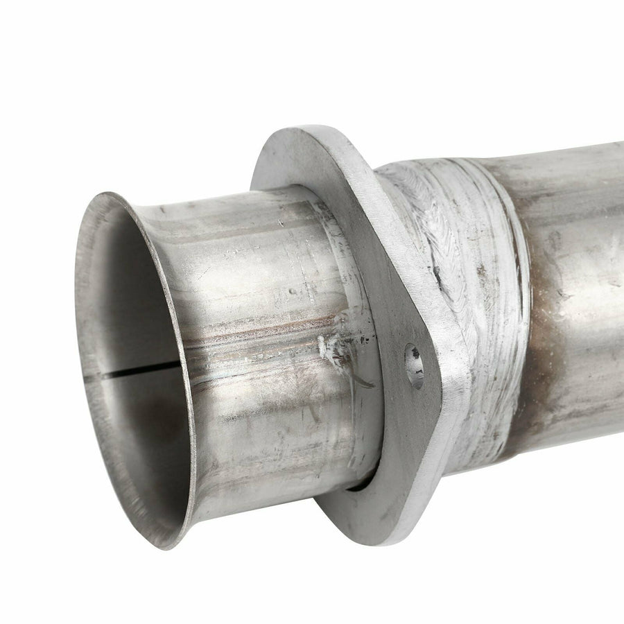 6.4L 4'' Delete Pipe No Bung+Black 4‘’In 7‘’Out Diesel Tip for 2008-2010 Ford F250 F350 F450 F550 U.S. Part One