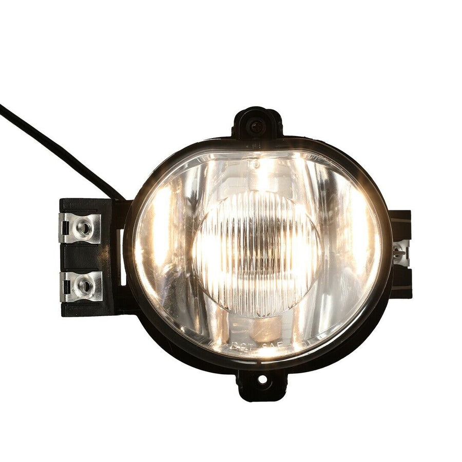Pair Bumper Fog Light Lamp OE Replacement DOT Clear Lens Fit for 2002-2009 Dodge Ram U.S. Part One