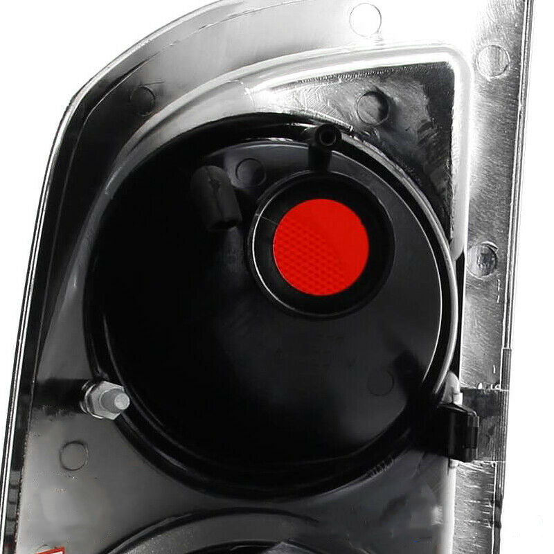 Rear Tail Lights Brake Lamps Black Pair Fits for 2002-2006 Dodge Ram 1500 2500 3500 U.S. Part One