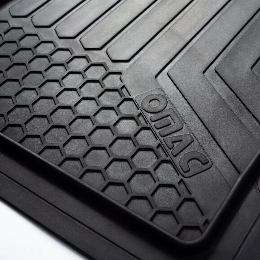 BMW X5 Waterproof Rubber 3D Molded Black Floor Mats Liner Protection 5 Pcs. U.S. Part One